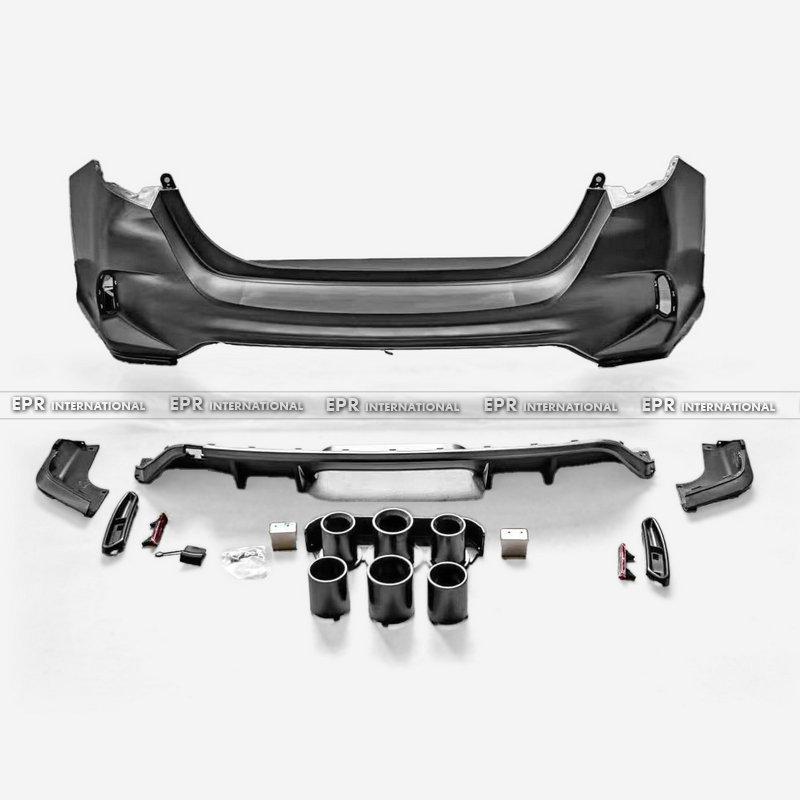 Honda Civic Hatchback FL1/FL5 PP Rear Bumper Diffuser