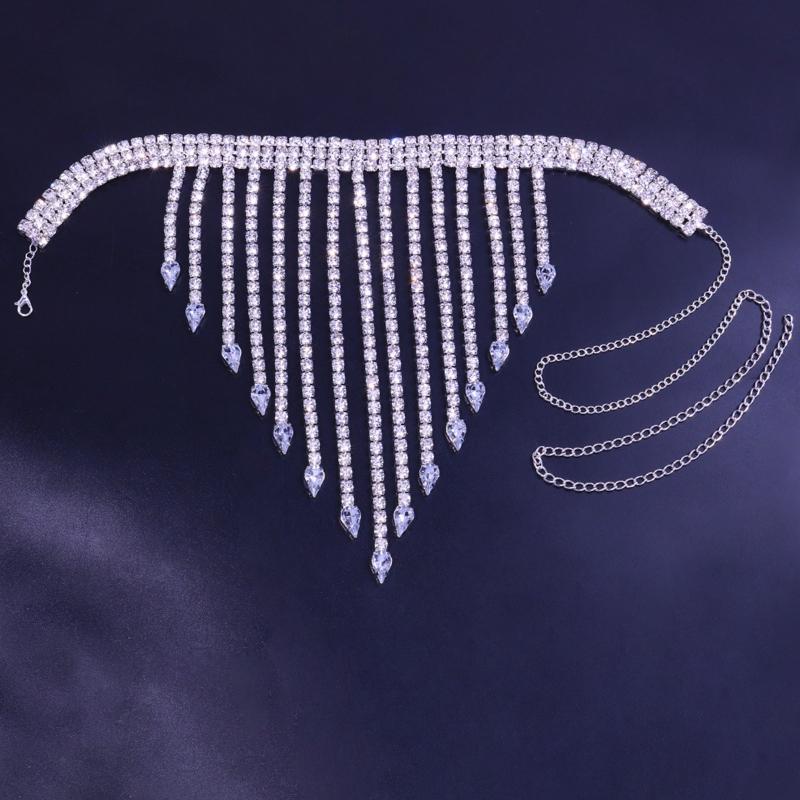 Summer Exaggeration Leg Chain Women Gothic Thigh Chain Cute Nightclub Jewelry Halloween Cosplay Beach Party Jewelry