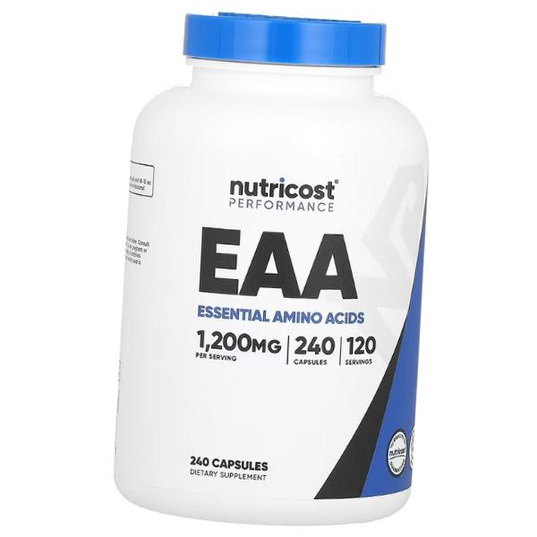 Essential Amino Acids, EAA, Nutricost  240caps (27647019)