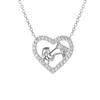 Fashion Girls On the Moon Pendant Necklace for Sisters Women Exquisite Moon Star Girls Clavicle Chain Gifts for Bestfriend Girl