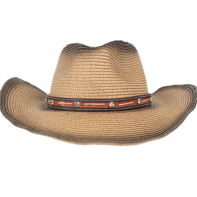 Hat Bands Beaded Adjustable Unisex Western Hat Jewelry Fedora Cowboy Hat Bands