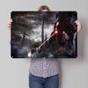 Póster de Mass Effect Retro D Placas Metálicas Impresas Colgante de Pared Personalizado Regalo para Decoración de Sala de Juegos Artículos Decoración de Baño