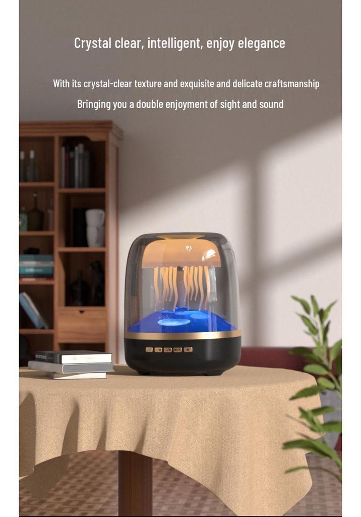 4th Gen Jellyfish RGB Light Bluetooth Subwoofer with White Noise