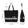 Undertale Body Shopping Large Capacity Tote The Makeup Eco Convenience Store Shopping Durable Convenience 50cm Wide X 40cm High X 15cm Thick [JMI]