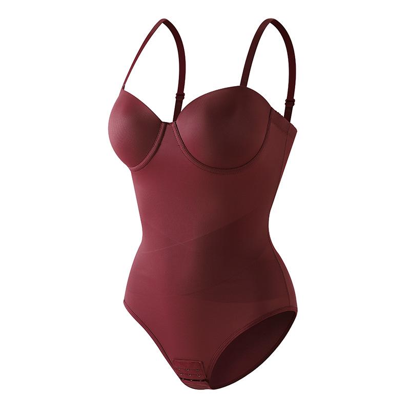 Plus Size Strapless Underwire Body Shaper: Seamless Waist & Abdomen Slimming Underwear for Special Occasion Dresses