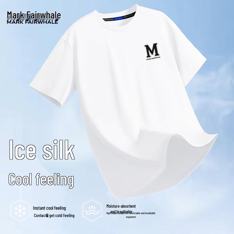 Mark Fairwhale Men's Summer Cool & Quick-Dry Loose Fit T-Shirt