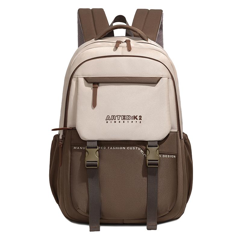 Large Capacity Workwear Backpack for Men and Women High School and College Students Double Shoulder Bag Waterproof