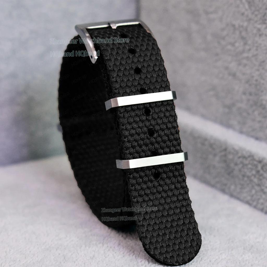 Canvas Braided Watchband for Samsung Universal Nylon Sport Wristband Belt for Huawei for Amazfit Bracelet 20 22mm Strap Accessor