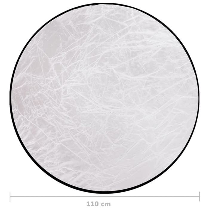 VidaXL Photo Studio Kit with Lighting Backdrop and Reflector Photography Light Background System Support Kit 3094662