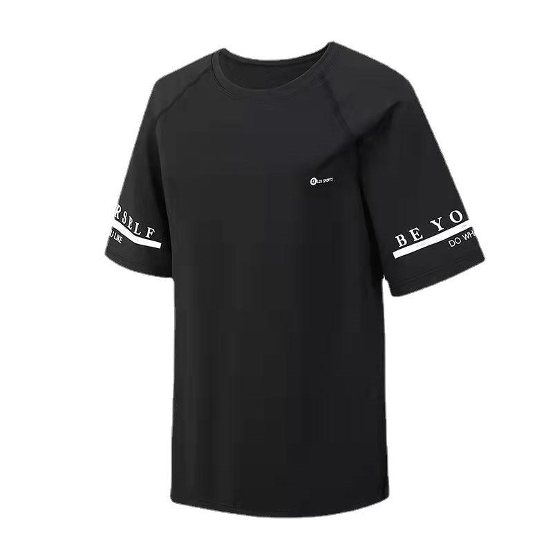 Women's Loose Fit Quick-Dry Yoga T-Shirt - Lightweight, Short-Sleeved Running Shirt for Summer