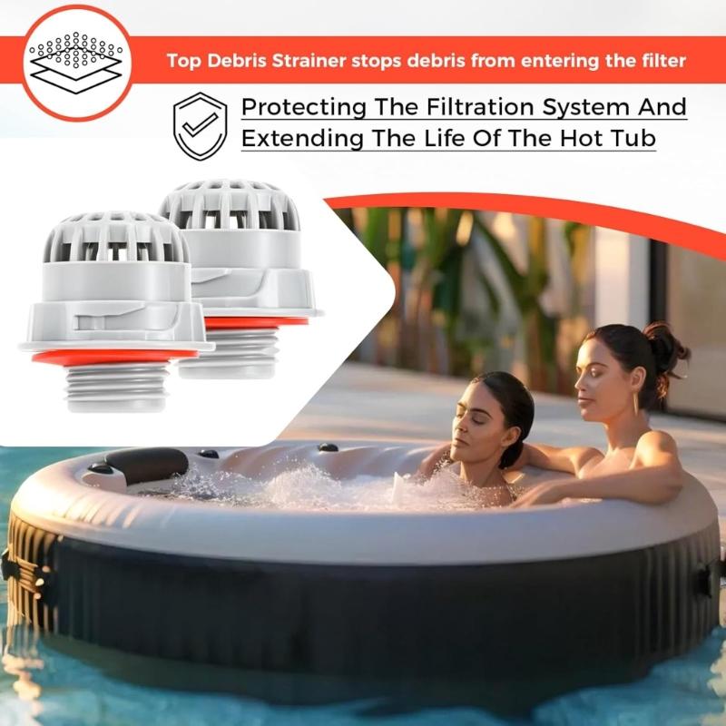 Hot Tub Debris Filter Replacement Heavy Duty Spa Top Cover Spa Maintenance Inflatable Spa Accessories for P05346