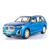 1/24 BMW X7 Model Car, Zinc Alloy Die-cast Toy Vehicles, Pull Back Toy Car with Sound and Light for Kids Gift and Boys Collectible