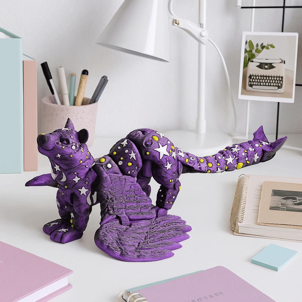Creative Design Simulation Lion Model Simulation Animal Creative Lion with Wings  Gifts