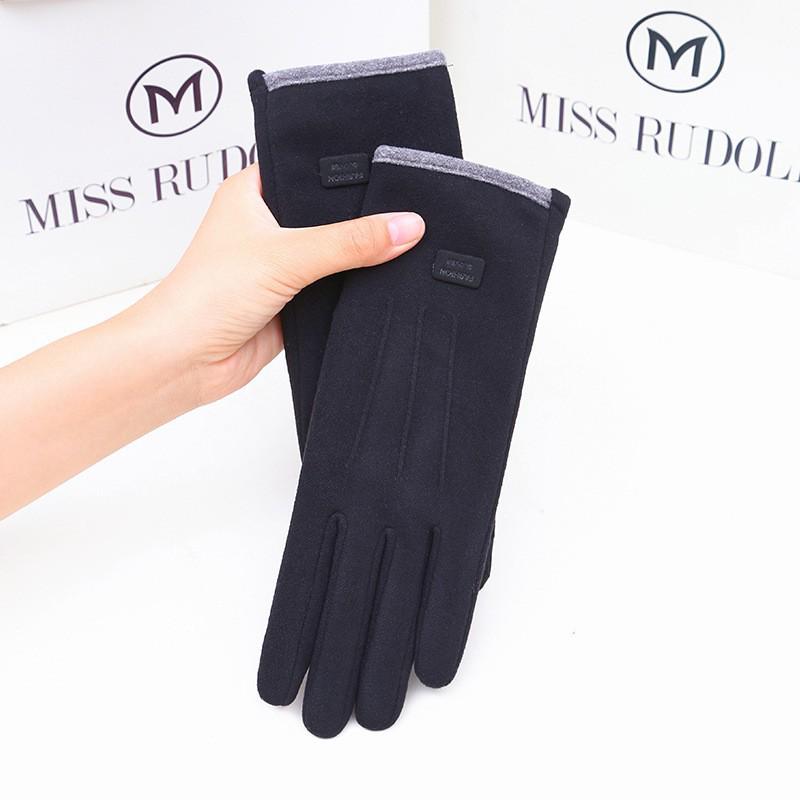 

Women s Suede Touchscreen Gloves: Warm, Exclusive for Outdoor Cycling & Driving