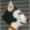 Halloween Husky Mask Dog Head Funny Animal Headgear Latex Props Festival Performance Supplies
