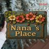 Vintage Metal Wall Sign Retro Tin Plaque Home Decor
