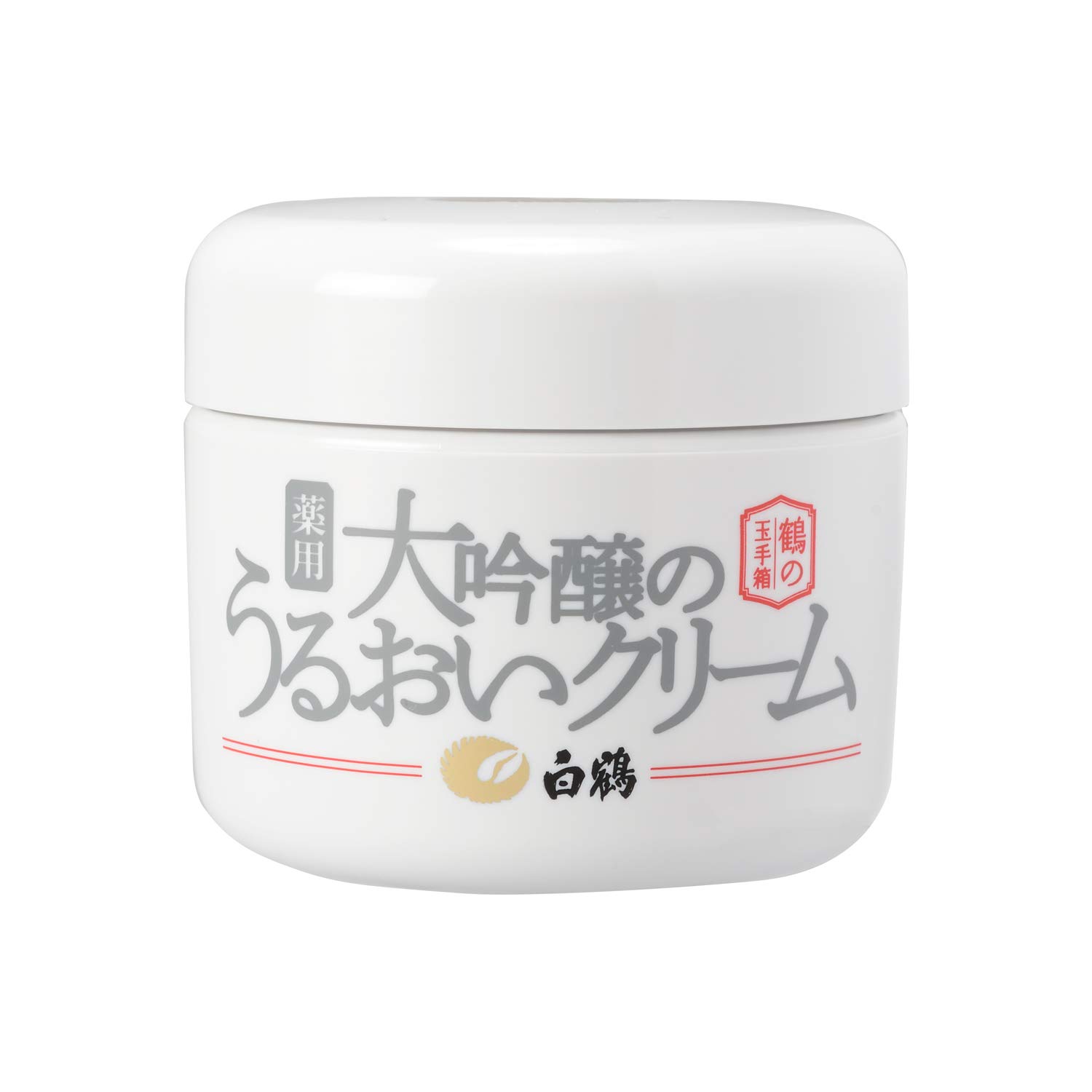 

Hakutsuru Sake Brewery Hakutsuru Treasure Box Medicinal Daiginjo Moisture Cream 90g [Quasi-drug] Crane s (All-in-One)