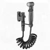Stainless Steel Toilet Spray Gun Set With Dual Outlet Switch, High-Pressure Bidet Sprayer With Extended Reach, Non-Drill Rotating Bracket