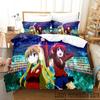 Anime TIGER×DRAGON Toradora Bedding Set Duvet Cover Bed Set Quilt Cover Pillowcase Comforter King Queen Size Boys Adult Bedding