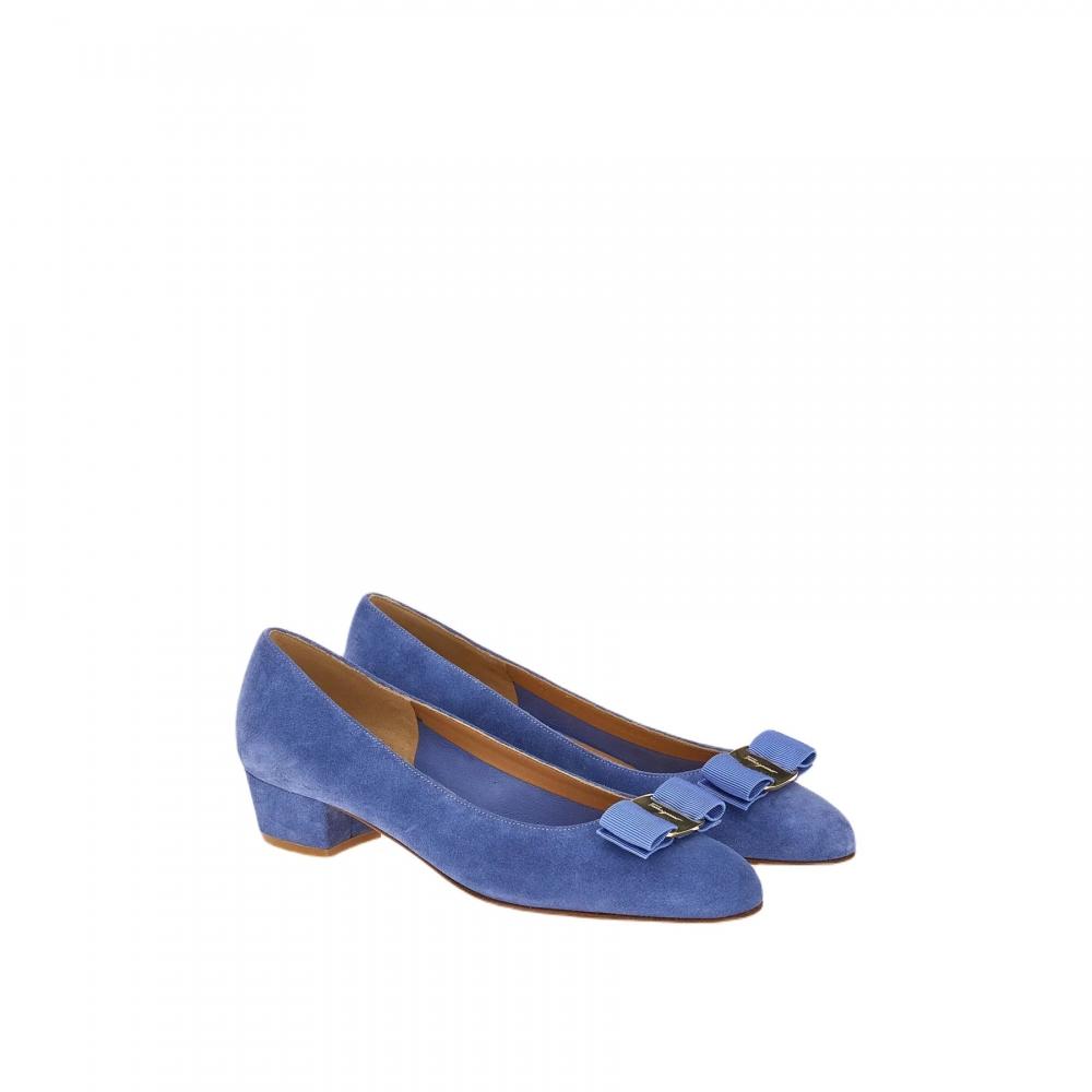 Salvatore Ferragamo Ferragamo Vara Women s Pumps Blue blue