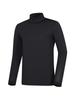WIDEANGLE To High Neck Mesh Contrast Base Layer M_Black