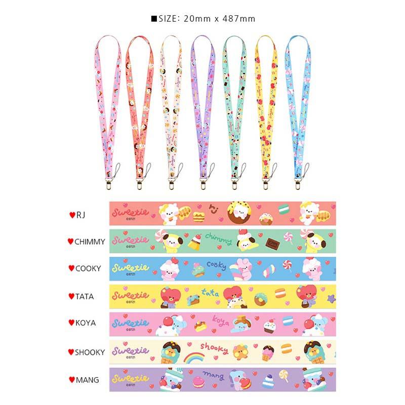 BTS BT21 Offizielles Minini Nackenband SWEETIE
