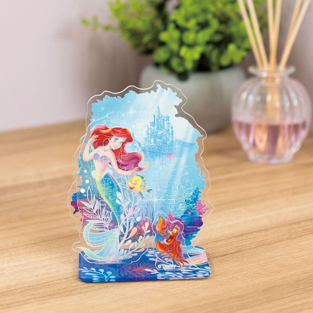 BEVERLY Disney Ariel & Friends 38-Piece Jigsaw Puzzle Acrylic Stand Pop Display