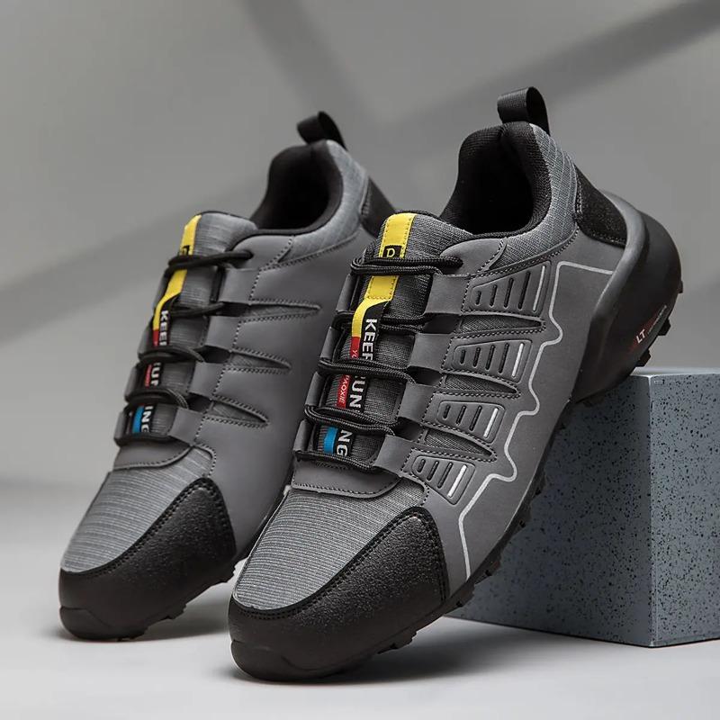 Herren Rutschfeste Wanderschuhe Wasserdicht Langlebige Trekking-Sneaker Atmungsaktiv Outdoor Trailrunning-Schuhe