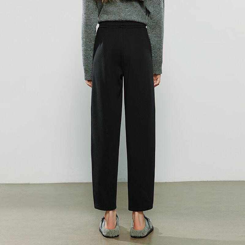 Chuyu Women's Winter Tapered Sweatpants with Fleece Lining