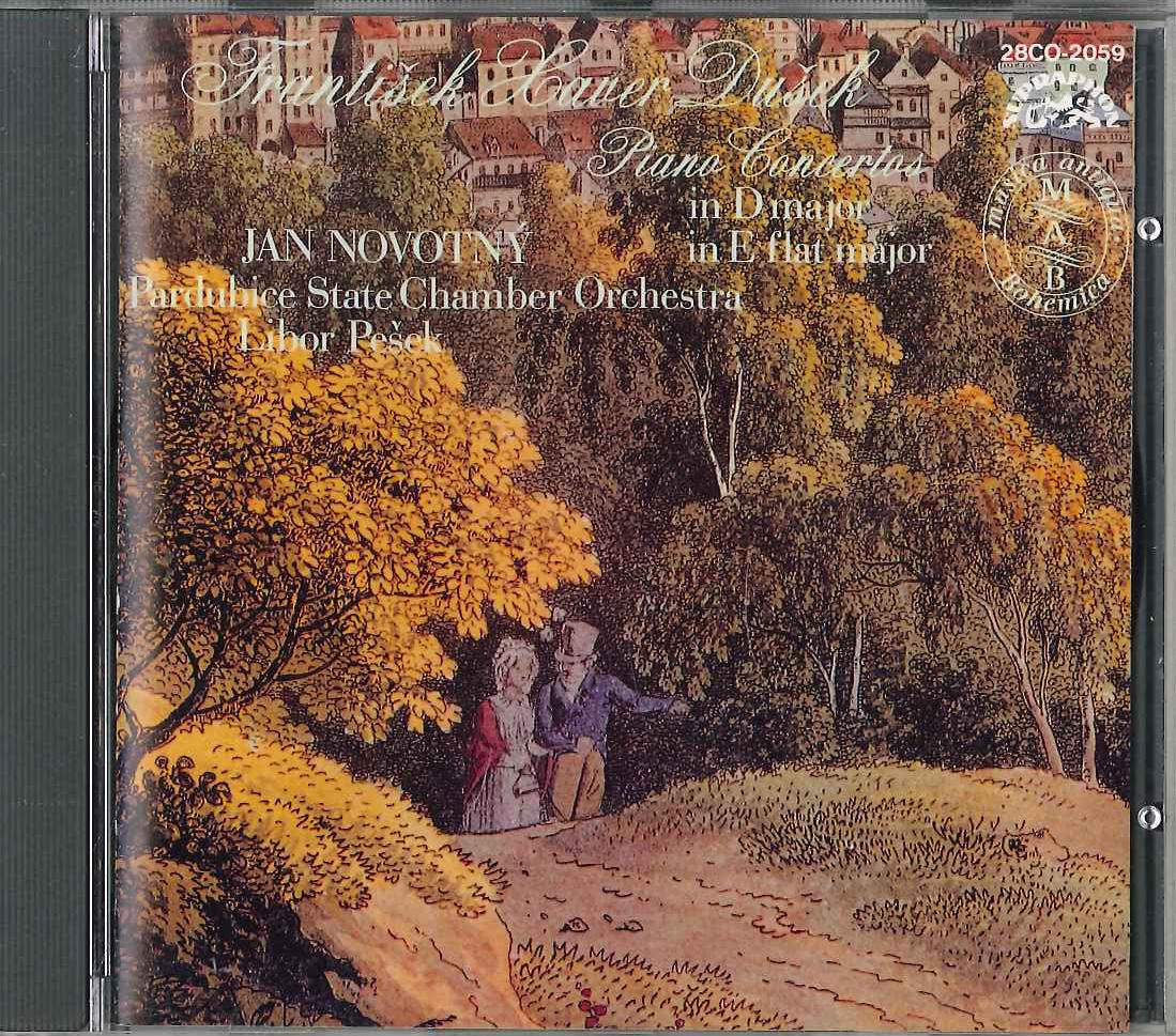

CD JAN NOVOTNY - Dusek:piano Concertos 28CO2059 COLUMBIA Japan Classical Used