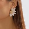Women Dangle Earrings 2023 Summer New Stud Earrings Bohemian Flower Earring Alloy Drip Oil Candy Color Drop Earrings