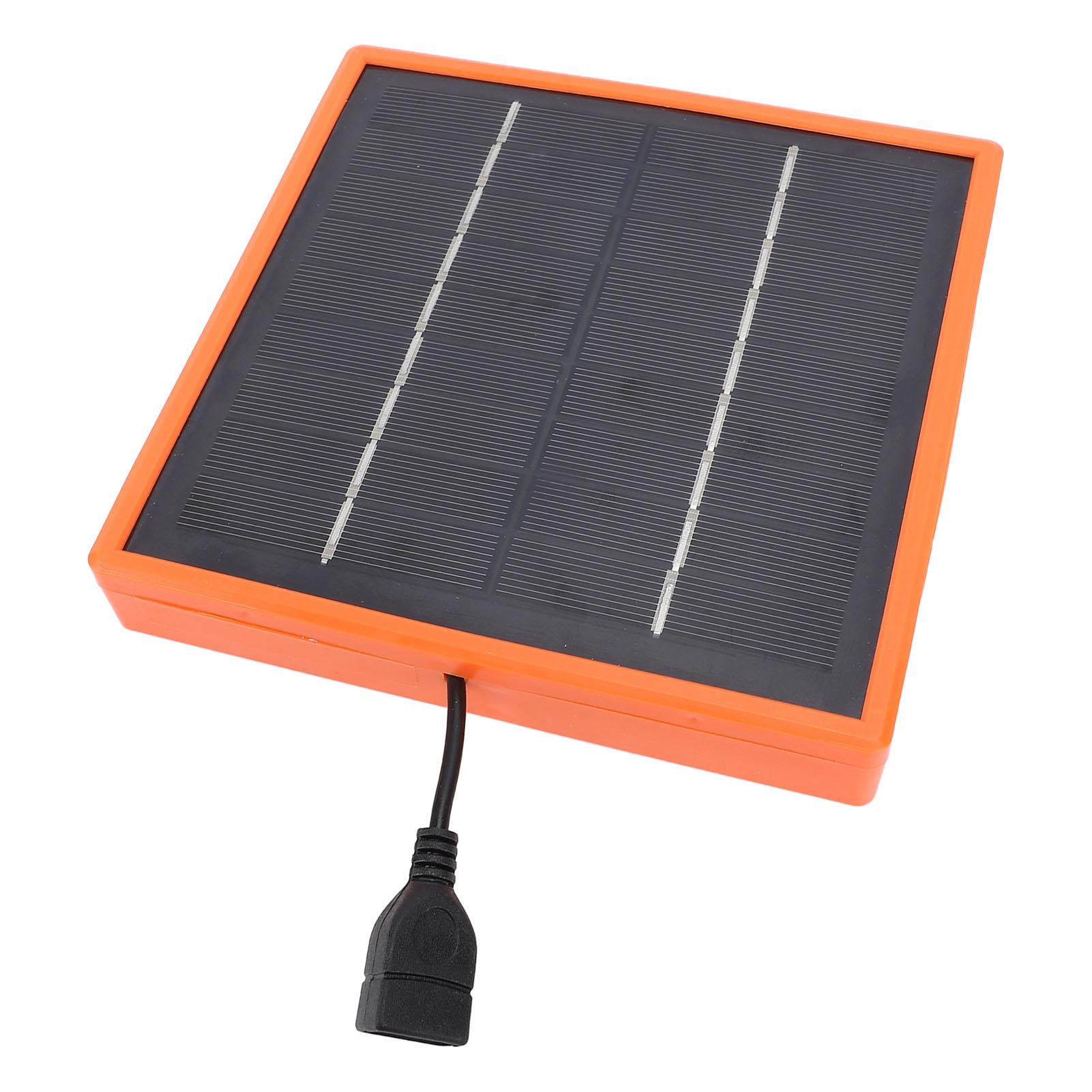 Солнечное зарядное устройство 10 Вт 5 В USB-порт Портативное Монокристаллический кремний Солнечное зарядное устройство для телефона для походов Кемпинга Путешествий