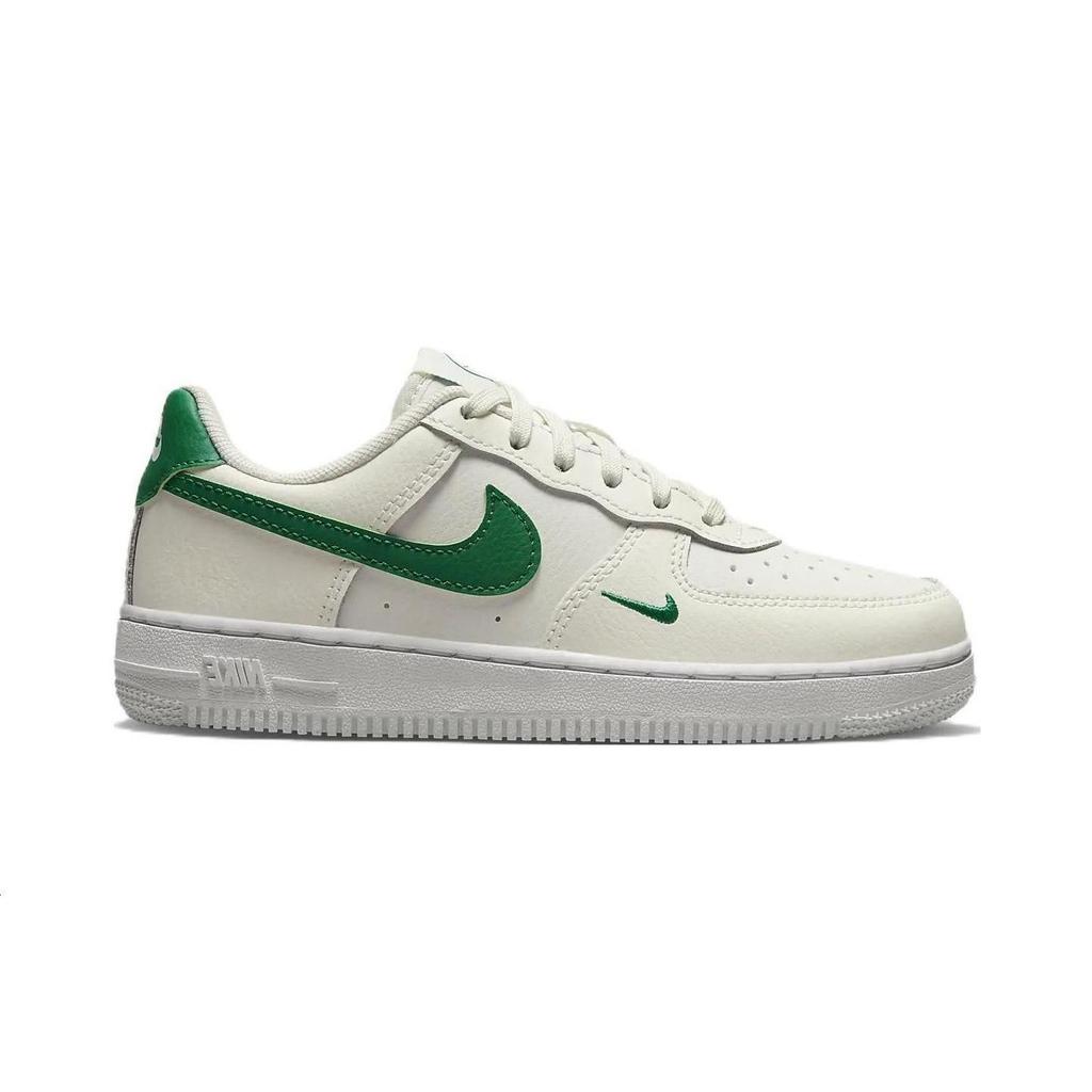 Nike Air Force 1 40th Anniversary Comfortable Versatile Low-Top Sneakers Kids Sneakers White Green FJ2887-101
