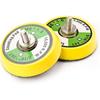 2Pcs 2" Hook and Loop Backing Pads for Orbital Sander M6 Threads Polishing Buffing Plate for Dual Action Car Polisher, Thread M6