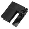 Stabile Schwarz/Silberne Gürtelschnalle ABS 5,8*5,1*1,35CM Hosenbundclip Taillenversteller Reisegebrauch