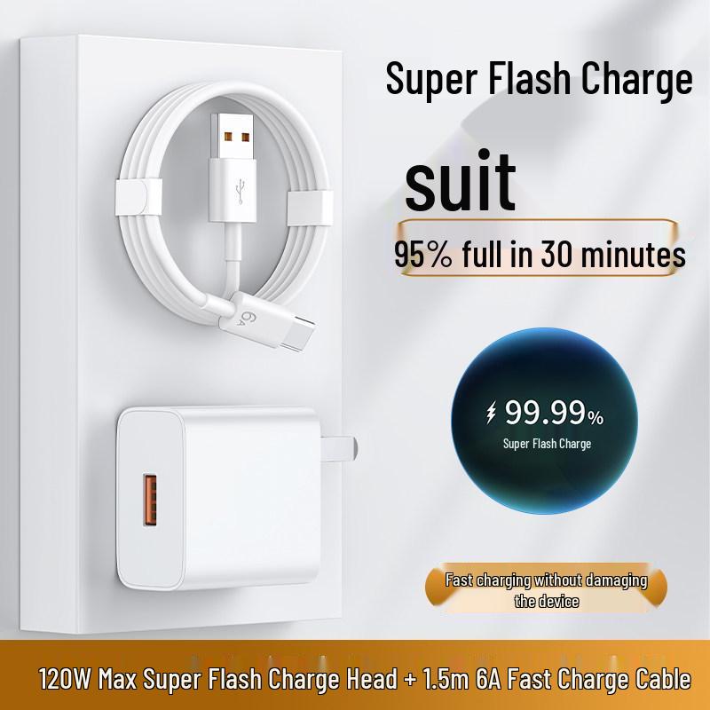 Super Flash Charger: Compatible with Huawei Mate60/30 Pro, P50, P40, Nova13 for Fast Mobile Charging