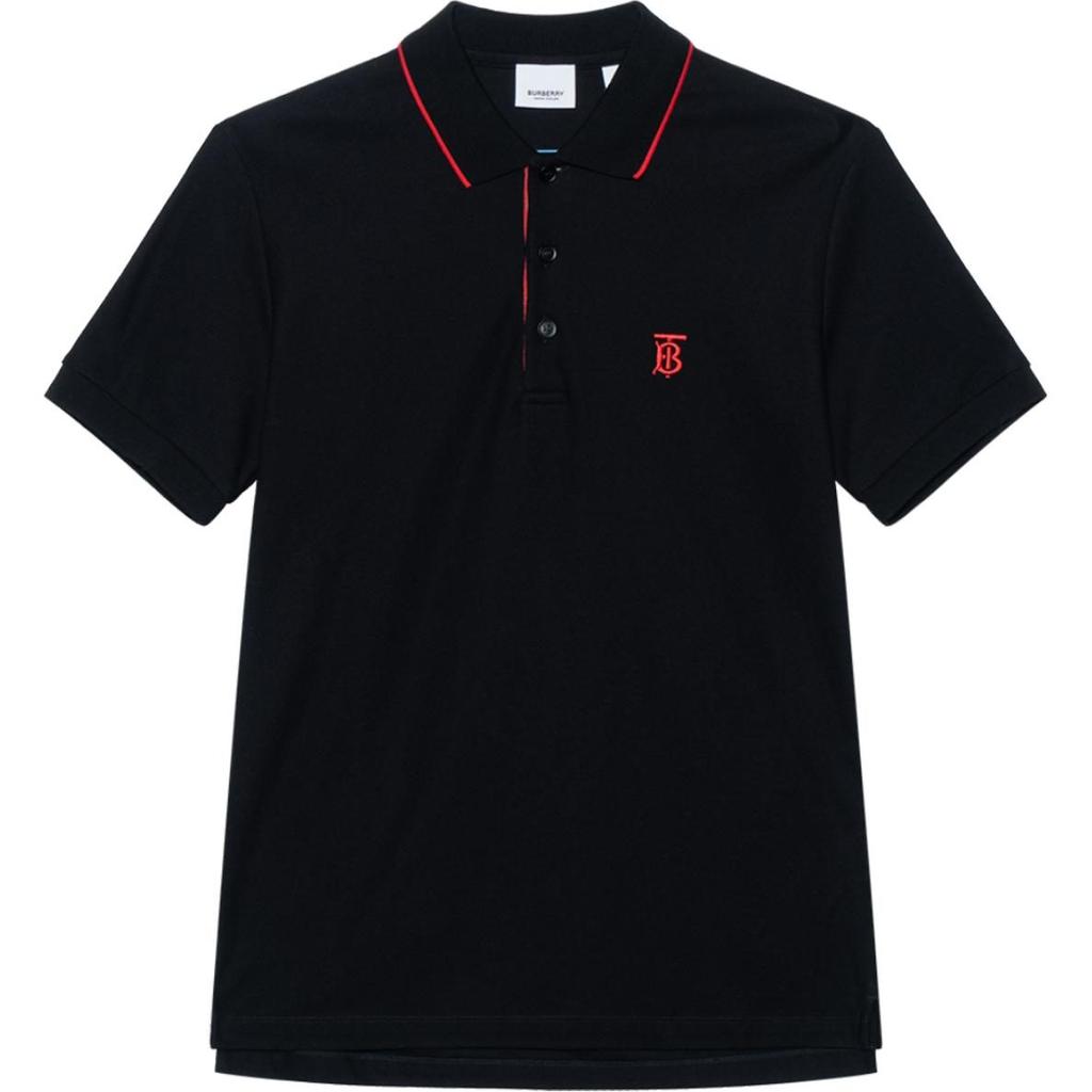 Burberry Polo Shirt Men's Black 8017003-A1189