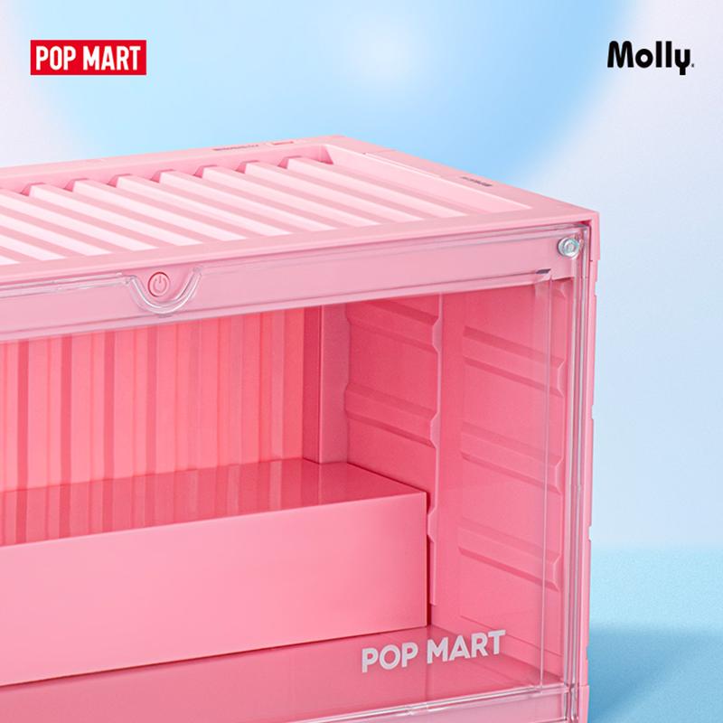 New POP MART Instant Superpower Collection Container Figure Display Case Model Accessories PPMT-2401-0037