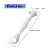 Efficient Citrus Peeler with Hook Shape Tip for Precise Oranges and Grapefruits Skin Removal Lemon Slicer Cutter Tool