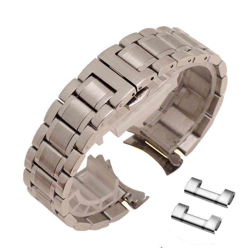 

Ремешок для часов из нержавеющей стали с изогнутым концом, металлический ремешок для наручных часов 14 мм 15 мм 16 мм 17 мм 18 мм 19 мм 20 мм 21 мм 22 мм 23 мм 24 мм 21mm серебряный