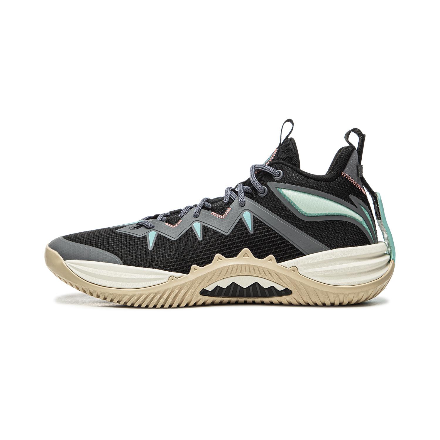 Li Ning BadFive Storm SE Амортизация Скользкие Устойчивые к истиранию Дышащие Упругий захват Низкие Баскетбольные кроссовки ABFV033-1 41.5