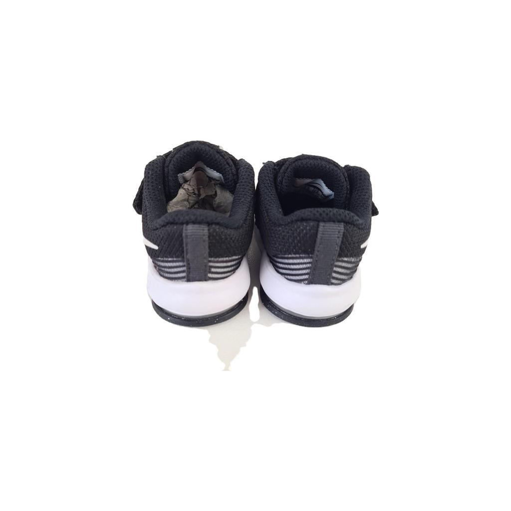 Nike Air Max Advantage 2 Hook and loop Abrasion Resistant Low top Toddler Shoes Black White Infant And Toddler AR1820-002