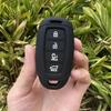 For Hyundai CUSTO 2021 2022 Smart Keyless Go Remote 4 5 Buttons Silicone Car Fob Key Cover Case Protector Keychain Accessories