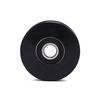 1 Pcs 50Mm Black Bearing Pulley Wheel Cable Gym Equipment Part Wearproof Gym Kit