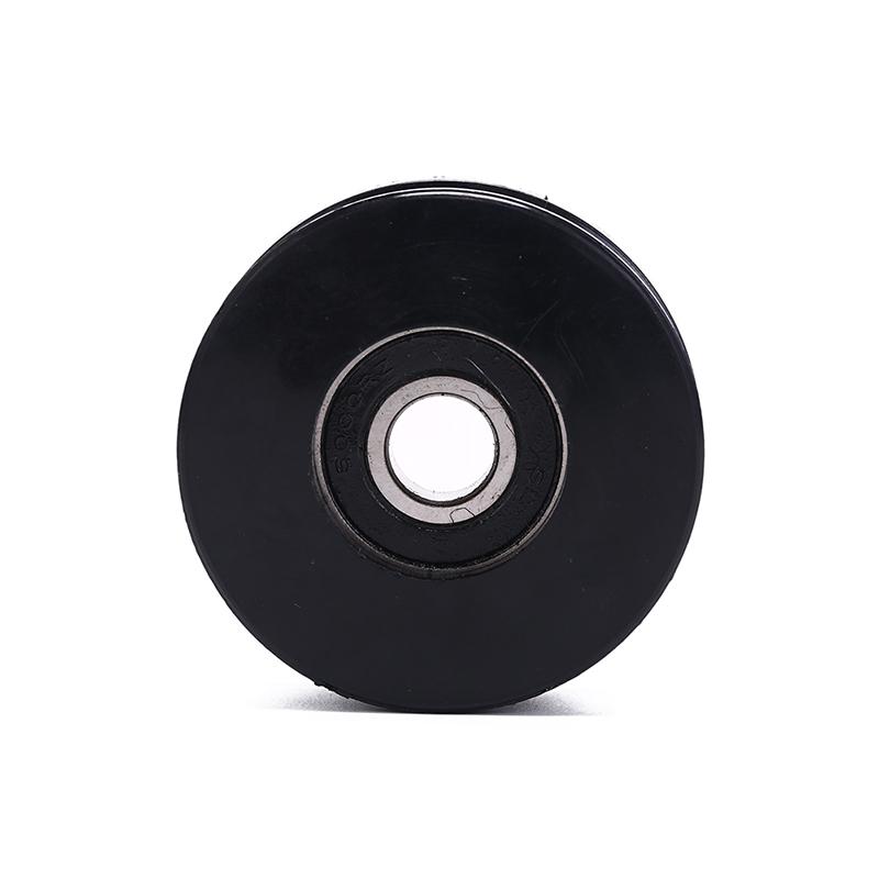 1 Pcs 50Mm Black Bearing Pulley Wheel Cable Gym Equipment Part Wearproof Gym Kit