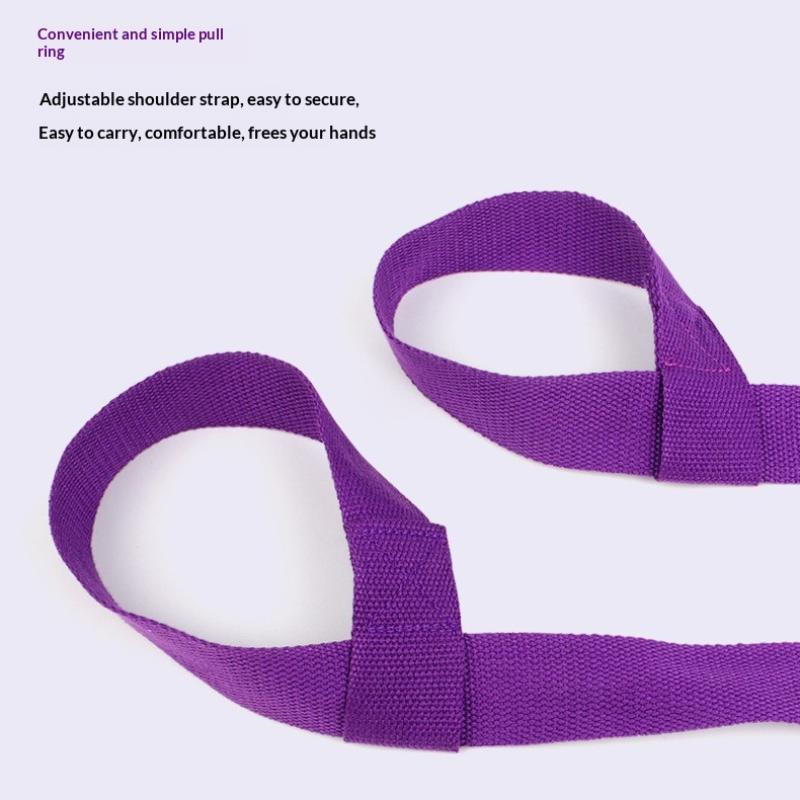 Adjustable Yoga Mat Bundle Storage Strap Shoulder Carry Straps With Thickened Carrier Fitness Strap For Yoga Mats Gym Equipment