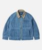 Frizmworks Denim Zip Up Work Jacket _ Light Blue