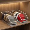 Scatola Trasparente per Cappellini da Baseball Contiene 12 Cappellini Scatola Impilabile per Conservare Cappellini Pieghevole Antipolvere Supporto da Esposizione per Armadio Dormitorio