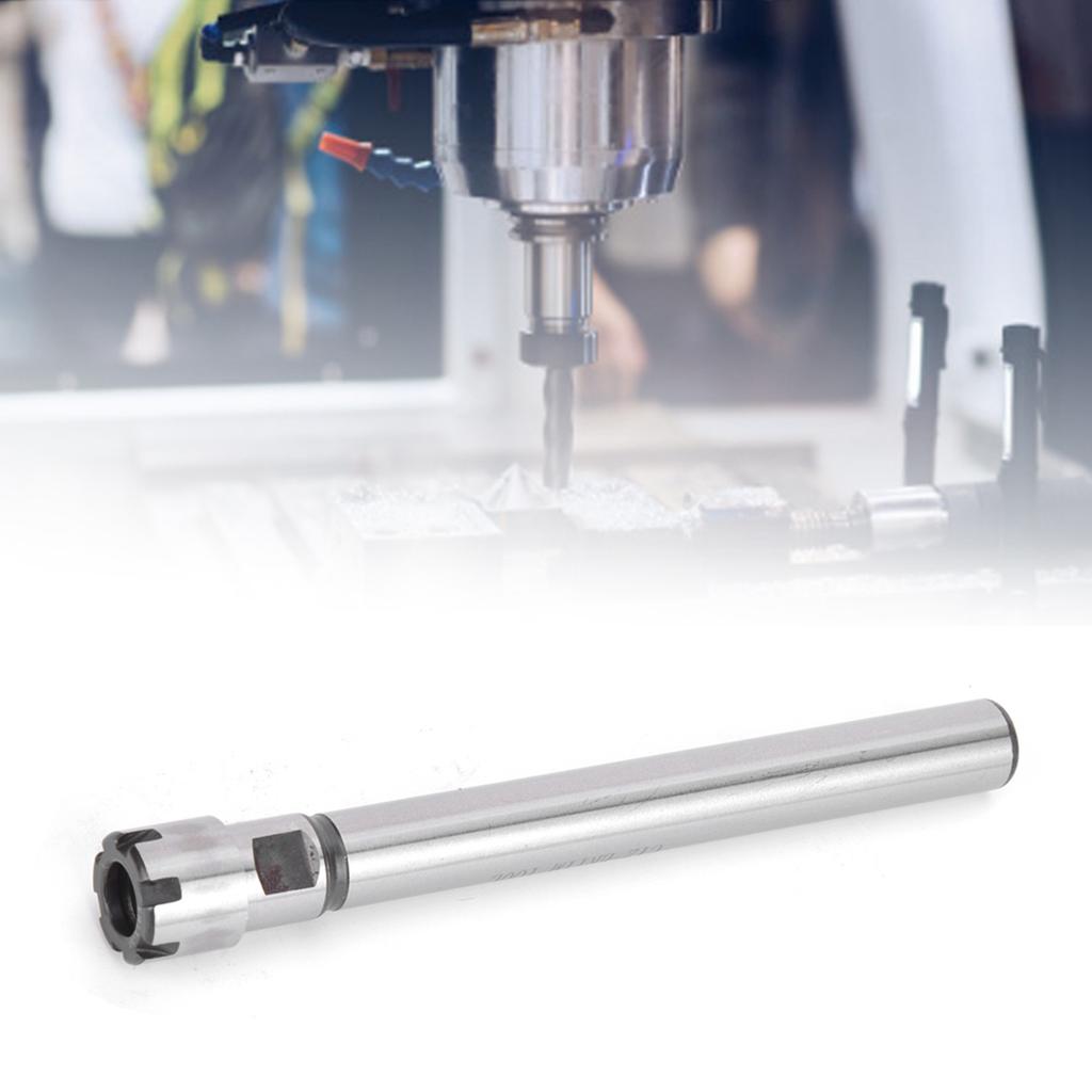 ER11M 100L Collet Chuck Holder Extension Rod Straight Shank Milling Cutter Tool HolderC12