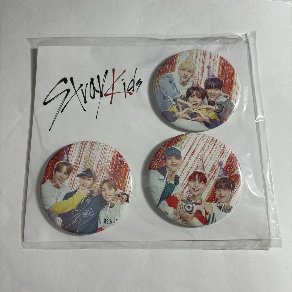 [USED] Stray Kids UNVEIL Can Badge 3RACHA Dance Racha